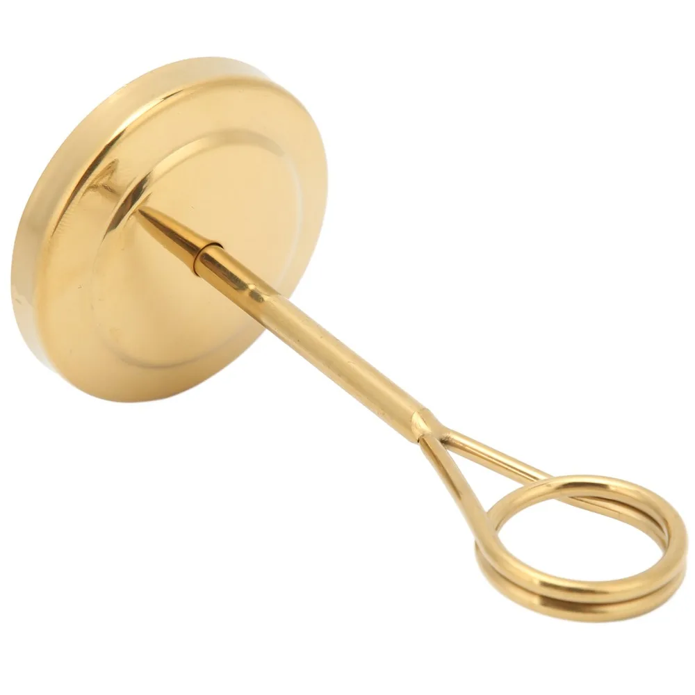 2Pcs Durable Gold Table Cardholder Multi-purpose Multiple Sizes Name Card Clips Elegant Decorative Table Number Holders Wedding