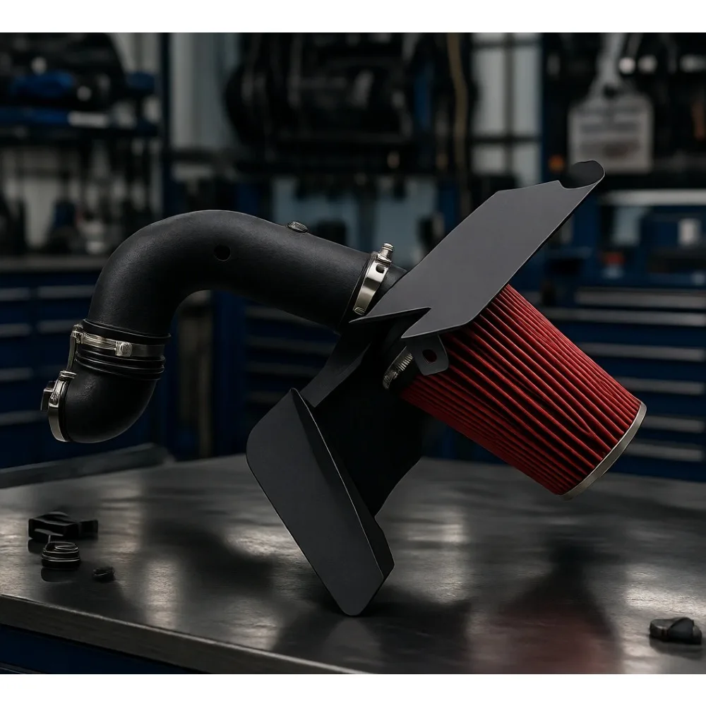 

4 Inch Cold Air Intake Kit with Filter for 2003 2007 Dodge Ram 2500 3500 5.9L L6 Turbo Diesel