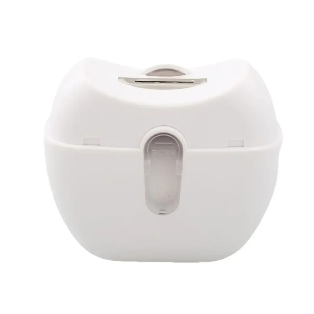 라이트 미니 네일 트리머가있는 충전식 전기 손톱깎이 어린이 성인을위한 범용 네일 케어 자동 손톱 깎기