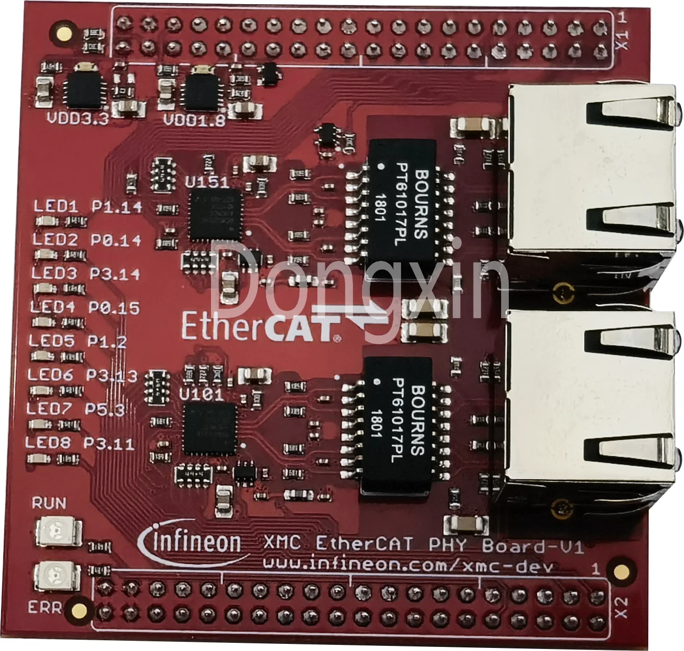 KITXMC48RELAXECATV1 TOBO1 XMC4800 EtherCAT Kit Development Board