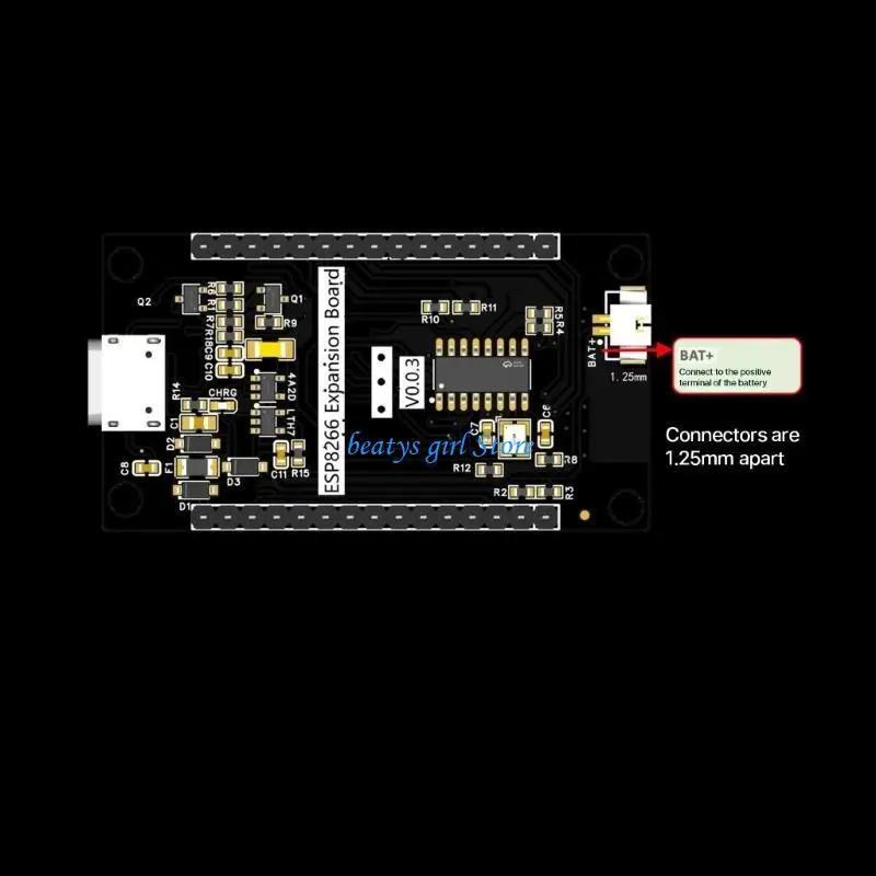 C7AB ESP8266 CH340 Entwicklung Board Temperatur Feuchtigkeit USB TypeC Micr