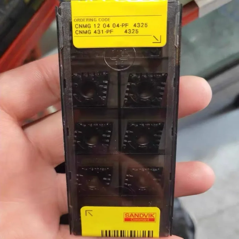 

Hard alloy cutting blades CNMG120404-PF 4325