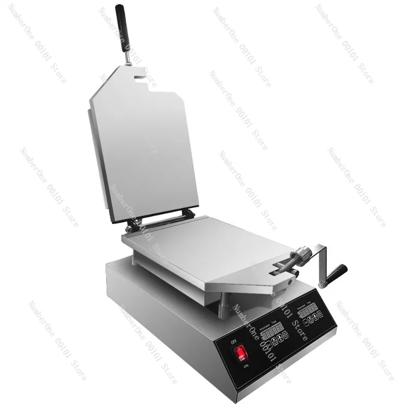 Commercial Electric Seafood Cracker Baker Machine Fully Automatic Japanese Style Thin Pancake Maker Snack Equipment Non Stick