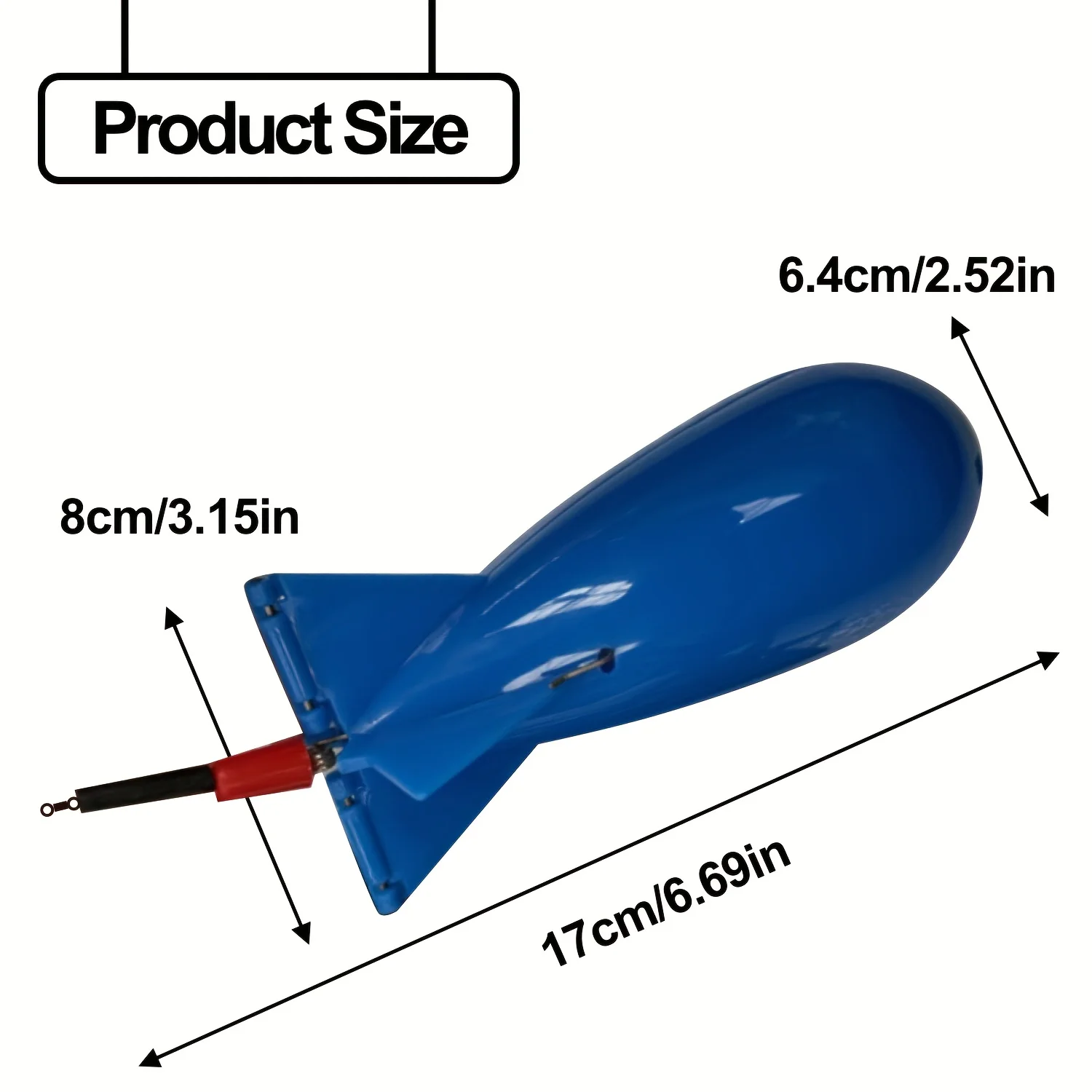 2 pcs large size fishing feeder bait cage, long casting trapping basket for professional fishing, fishing accessories view 4