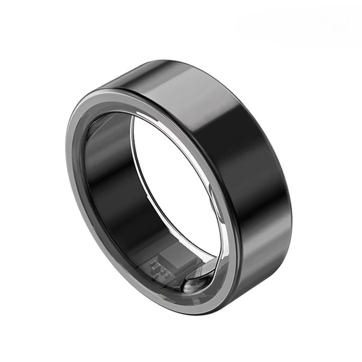 JCRing X5B Smart Health Ring Черный фитнес-трекер и сна APP Control Совместим с Android IOS Мужчины Женщины