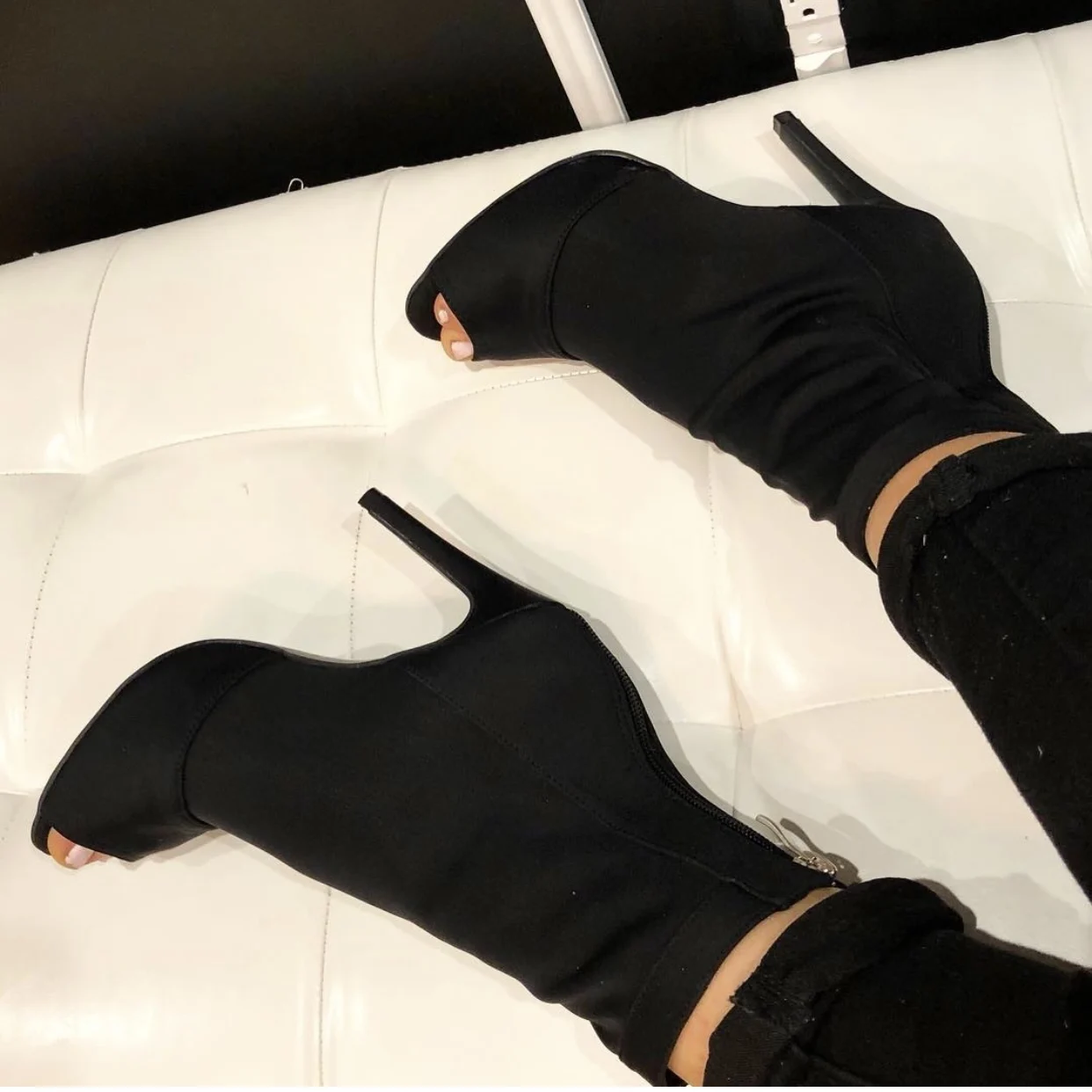 Elegant Lady Sexy stilettos High Boots Heels Women Latin dance heels shoes Female For Latin Women\'s Sandals Ballroom