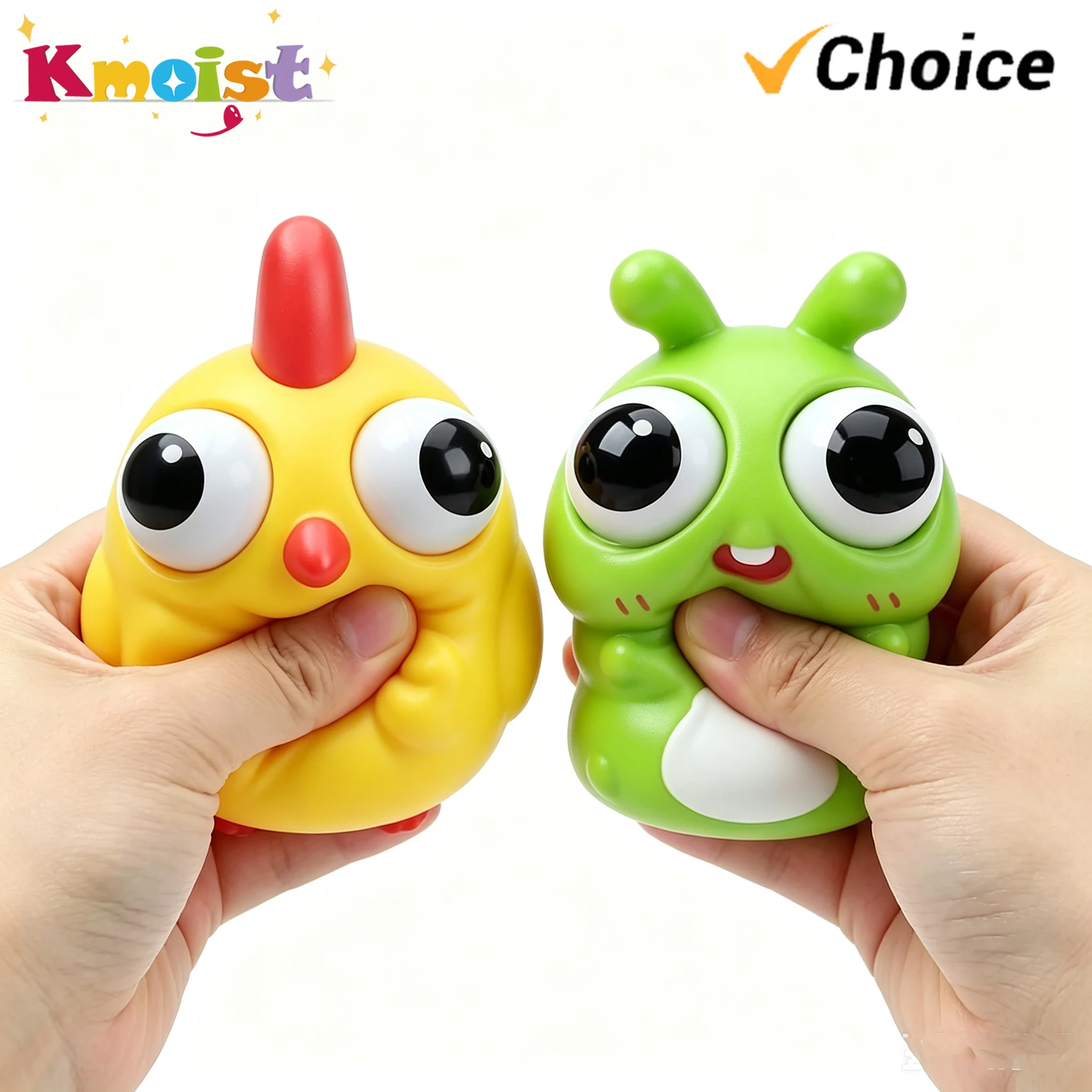 \Big Eyes Dragon Dinosaur Decompression Toy Squeezing Joy Staring Eye Funny Release Animal Sensory Toys for Birthday Gifts