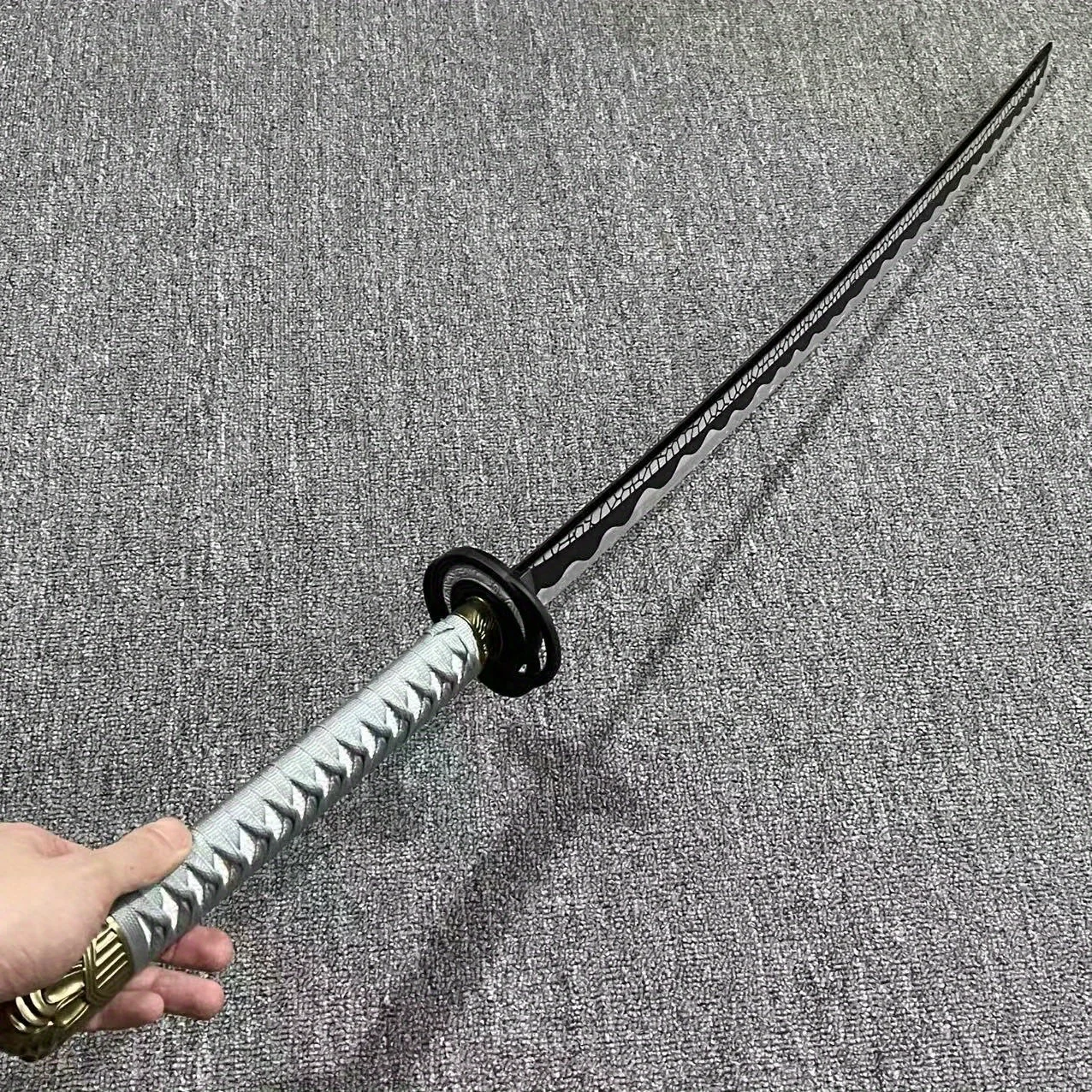 40inch Elden Katana Anime Cosplay Prop Moon Sword Blade Wooden Ninja Knife Real Size Japanese Katana Original Samurai Sabre Toy