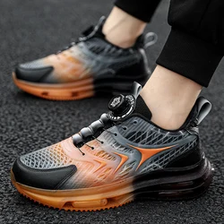 Hot Sales Men Shoes Women Rotating Button Sports Jogging Shoes Men New Unisex Athletic Training Shoes Male Footwear Casual Sneak