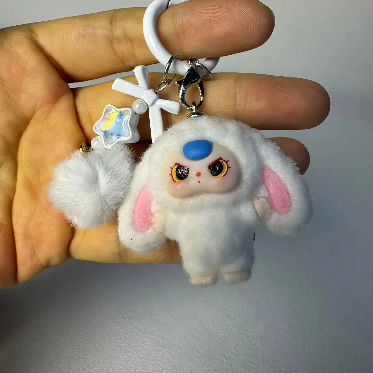 พวงกุญแจตุ๊กตาการ์ตูนจิ๋ว น่ารัก ของขวัญ ของตกแต่ง พวงกุญแจ DIY จี้ห้อยกระเป๋า น่ารักสไตล์คาวาอี้