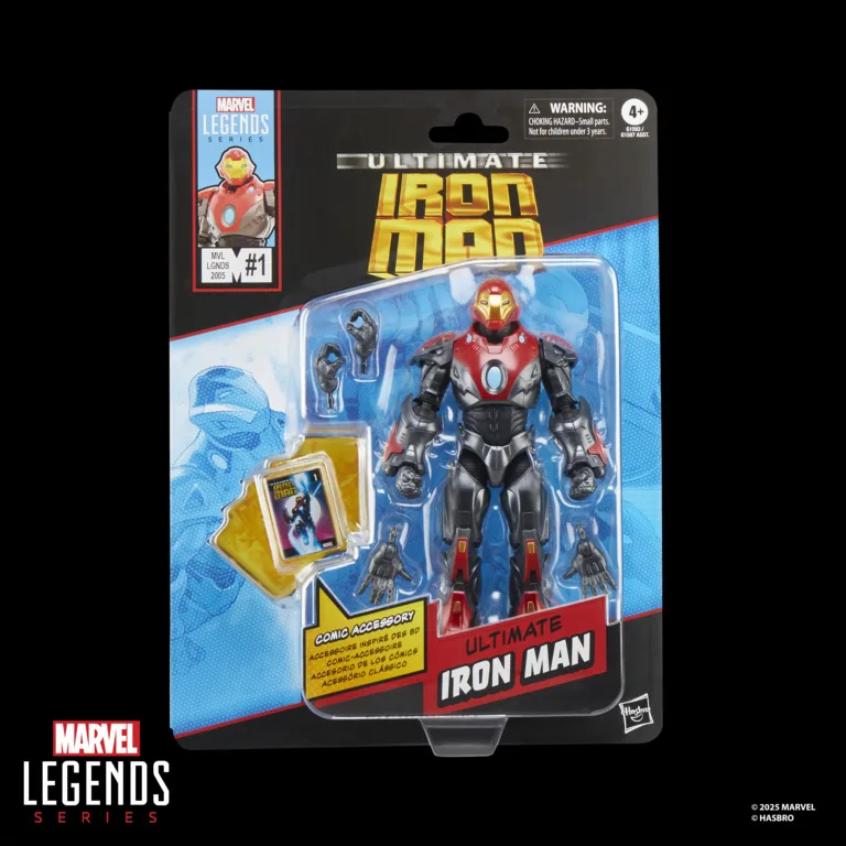Hasbro Marvel Legends Ultimate Iron Man Action Figure Collectible Toys Halloween Christmas Gift Articulated Desktop Statue Decor