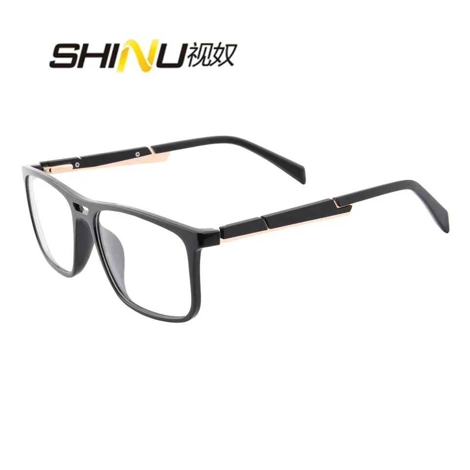 SHINU Progressive Multifocal Reading glasses men Near Far Sight Diopter Eyewear male reader Hyperopia Presbyopia See Far or Near