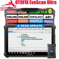 2024 Hot OTOFIX EvoScan Ultra With Topology Mapping Autoscan 2.0 Immo key Diagnostic Tool 2in1 J2534 ECU Programming & Coding