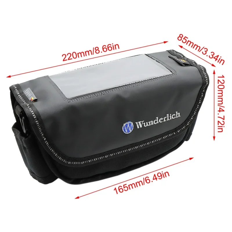 Waterproof Motorcycle Handlebar Travel Bag for BMW S1000R G310R G310GS F800R F800ST F800S F800GTF750GS F850GS R1250GS R NINET