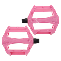 Bicycle Pedals Kids Bike Accessories Children Non-slip Iron Pink Flat Road Replacement