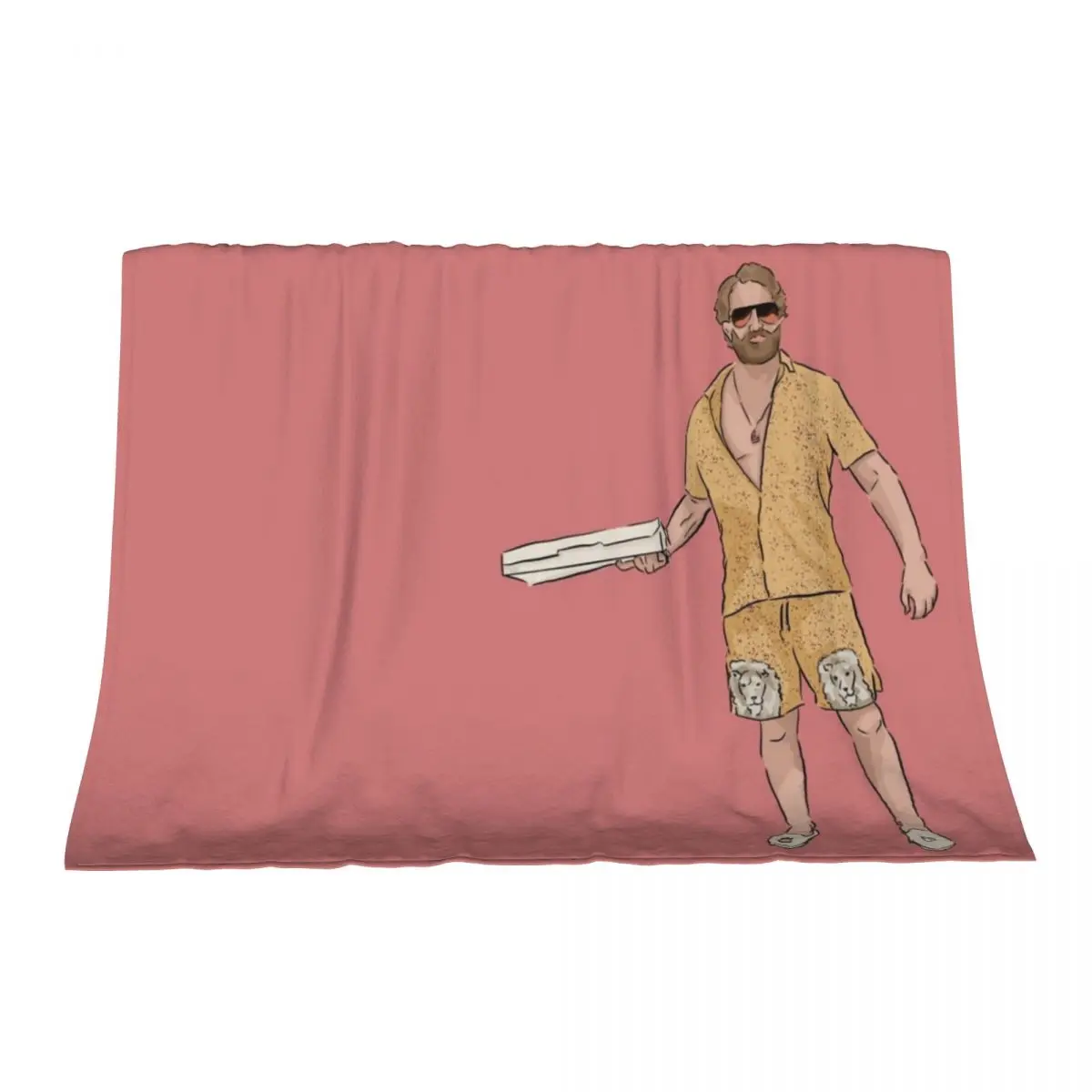

Dave Portnoy - One Bite Throw Blanket Winter beds Thin Hairys Blankets