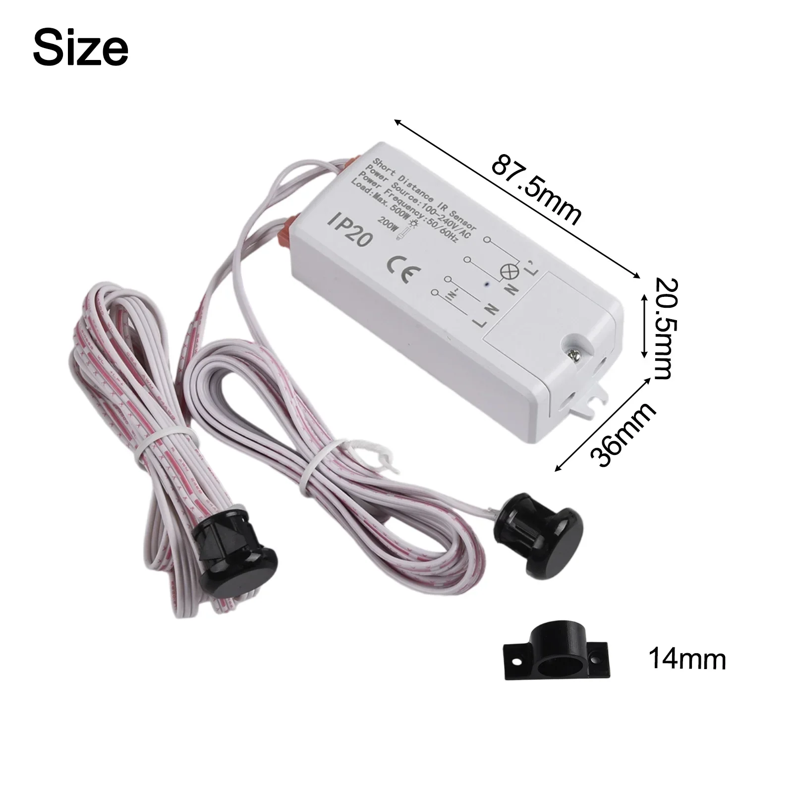 Convenient Light Activation Dual Touch Sensor Switch Accessory Door Control Flexible Installation For Home Decor