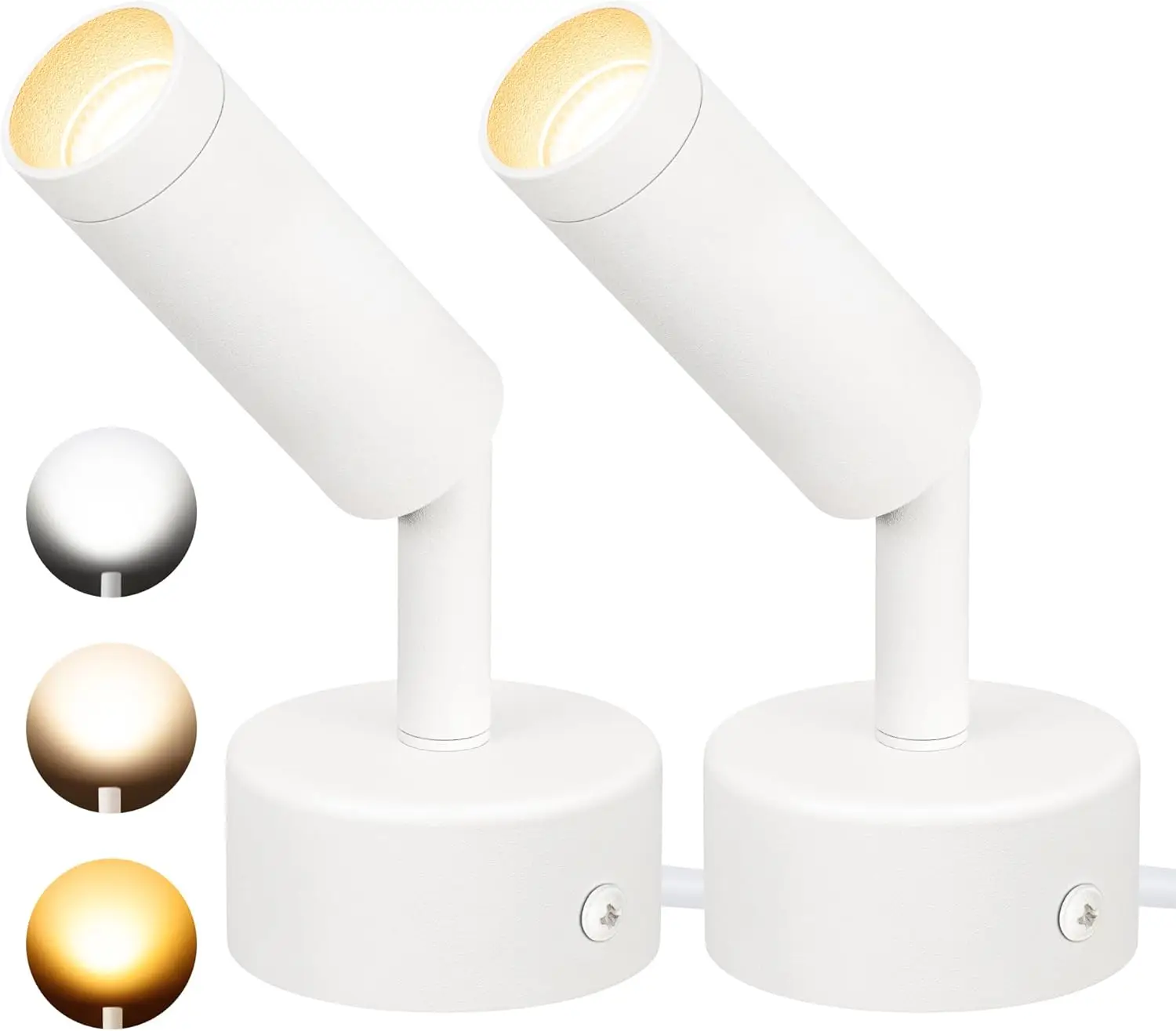 2 حزمة الأضواء الداخلية للنبات 220 فولت الطابق مصابيح كشاف صغيرة الحجم لهجة ضوء داخلي Uplighting الدافئة الأبيض الأضواء مصباح لهجة الإضاءة