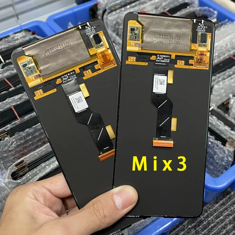 

Display Screen for Xiaomi Mi Mix 3 LCD Display Touch Screen Digitizer 6.39" for Xiaomi Mix3 5G M1810E5A Screen Replacement