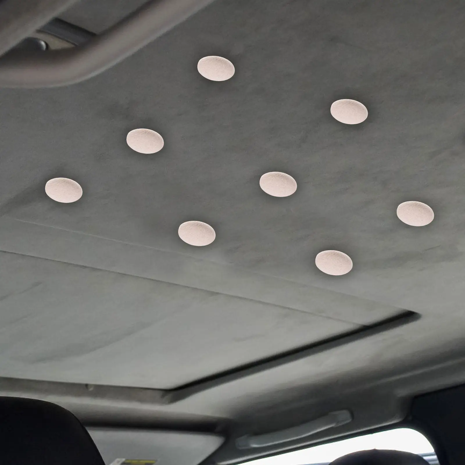 

30Pcs Car Headliner Retaining Buttons Headliner Replacement Kit Versatile Fasteners for All Vehicle Models Interior Roof Repair