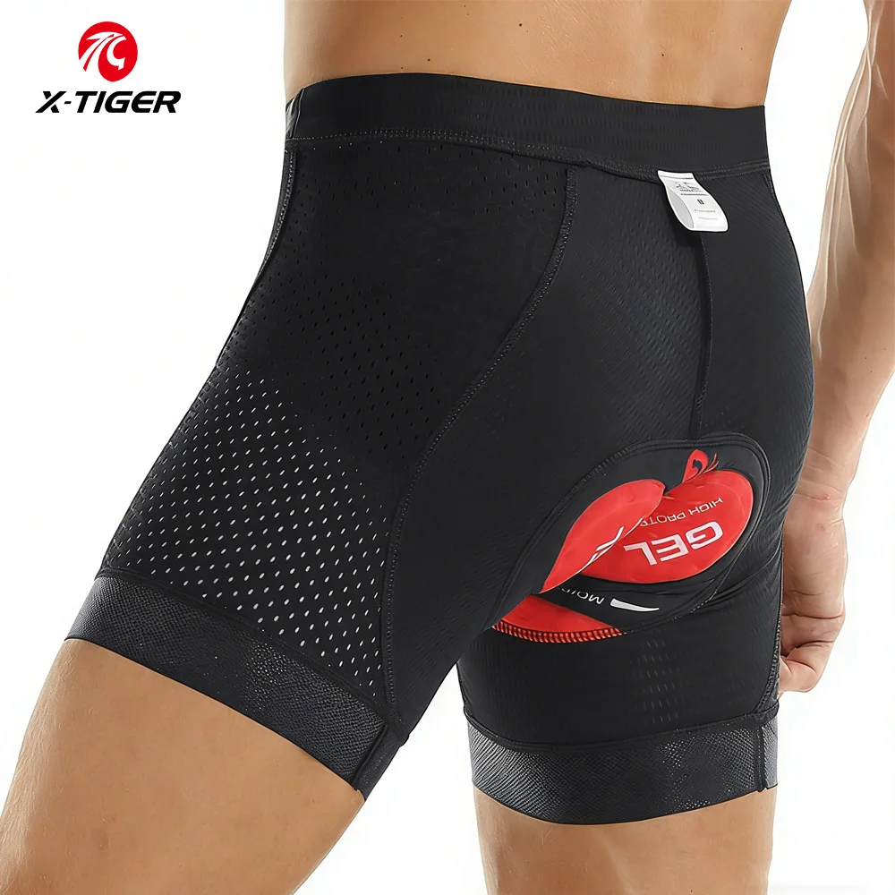 AliExpress X-TIGER Men Breathable Cycling Underwear with 5D Thick Gel Pad Mountain Bike Shorts Anti Slip Leg Design Cycling Shots Ciclismo