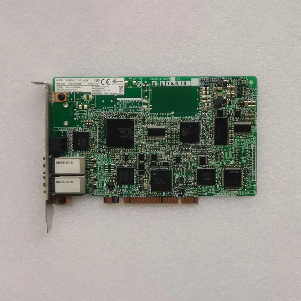 For Mitsubishi Optical Fiber Communication Card Q80BD-J71GP21-SX Equipment Card