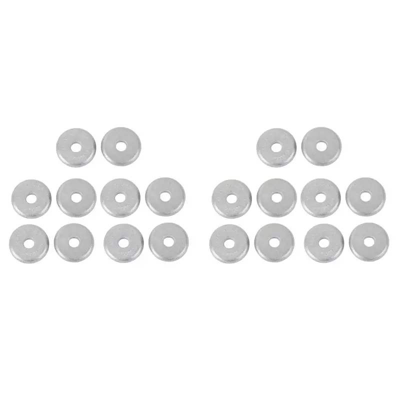 

M49K-20Pcs Motorboat Anode Anti-Corrosion Zinc Block 271001920 For Sea-Doo BRP RXP RXT GTI GTX Anode Zinc