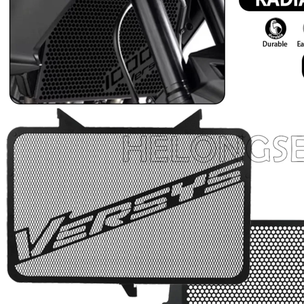 

HELONGSE For KAWASAKI VERSYS 1000 KLZ1000 SE 2021 2022 2023 2024 VERSYS1000 Radiator Guard Grille Water Tank Oil Cooler Cover