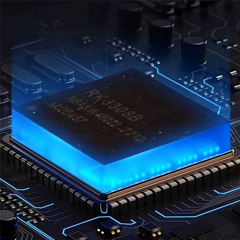 SQPP-LCPI RK3308B четырехъядерный процессор макетная плата DDR3-2Gbit Iot макетная плата, поддержка порта Ethernet и Wi-Fi