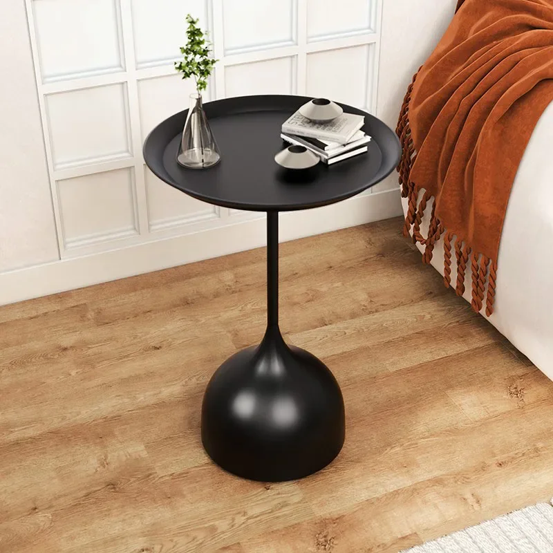 Light Luxury Metal Coffee Table Decoration Living Room White Simplicity Trendy Sense Coffee Tables Round Tisch Home Furniture