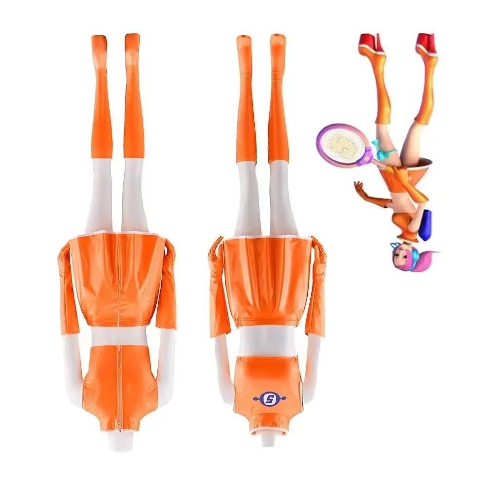 أزياء أولا التأثيرية لعبة قناة الفضاء 5 للنساء البالغات فستان رقص برتقالي مثير من Ulala ملابس حفلات الهالوين #1