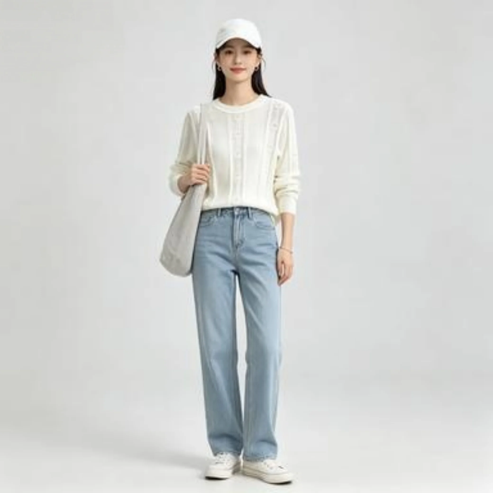 Women's 2026 Autumn Winter New Round-neck Sweater Top