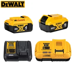 Оригинальное зарядное устройство Dewalt 20 в 4 Ач 5 Ач DCB115 DCB118, зарядное устройство для быстрой зарядки, литиевая батарея