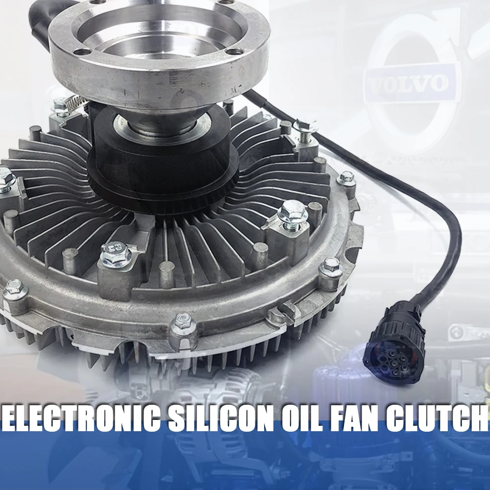 Electronic Visco Fan Clutch 20450240/20450210/85000178/8MV 376 731-481 For Volvo Trucks Engine Cooling Parts