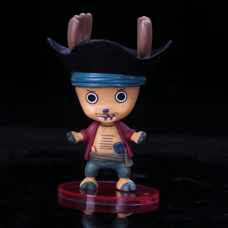 دمية أنيمي قطعة واحدة توني توني المروحية Donquixote Doflamingo Dracule Mihawk Kuma من البولي فينيل كلورايد مجموعة أشكال الحركة دمية اللعب