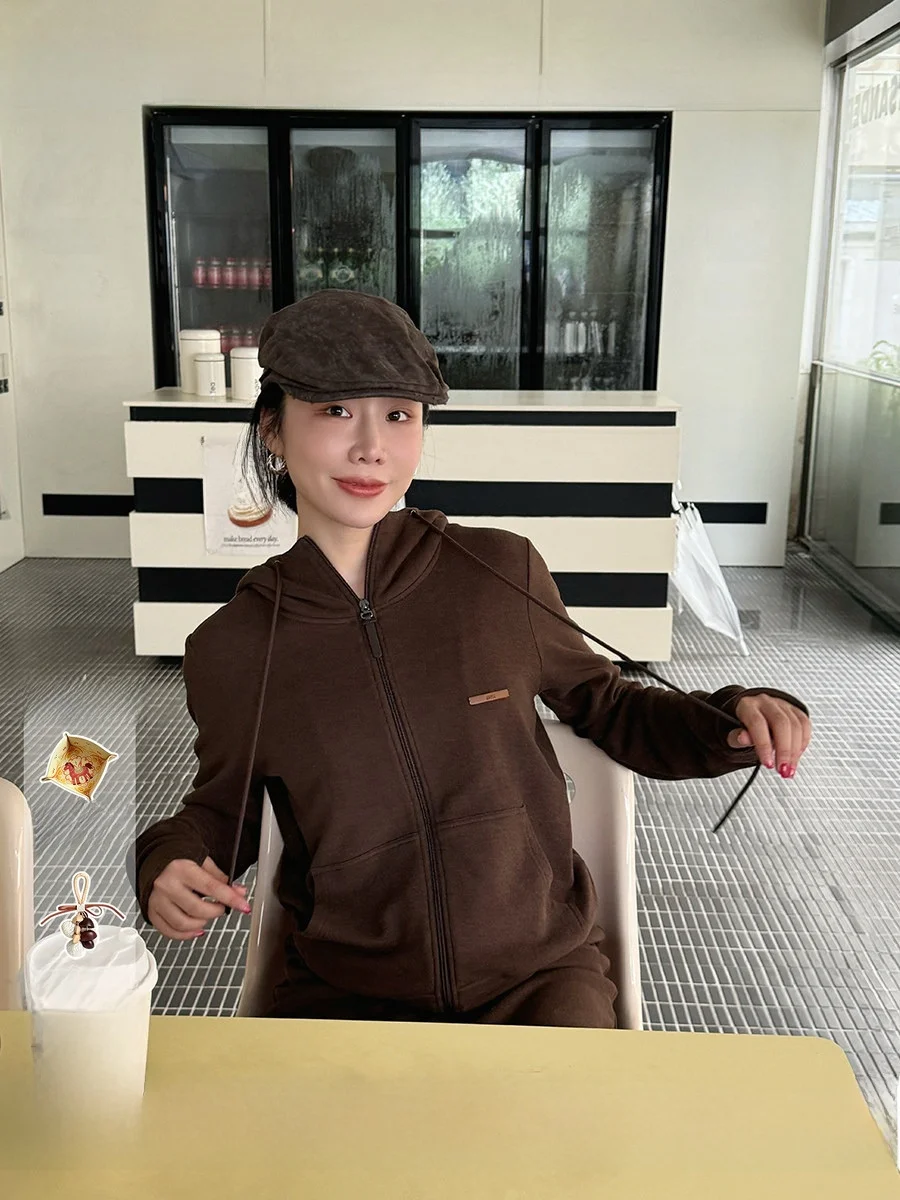 

Brand Casual Hoodie Skirt Set De Buyhand Store Straight Leg Long Sleeve Women's Commute Style Regular Length