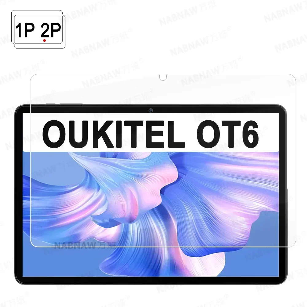 No Defects HD Scratch Proof Tempered Glass Screen Protector For OUKITEL OT6 10.1-inch Tablet Oil-coating Protective Film