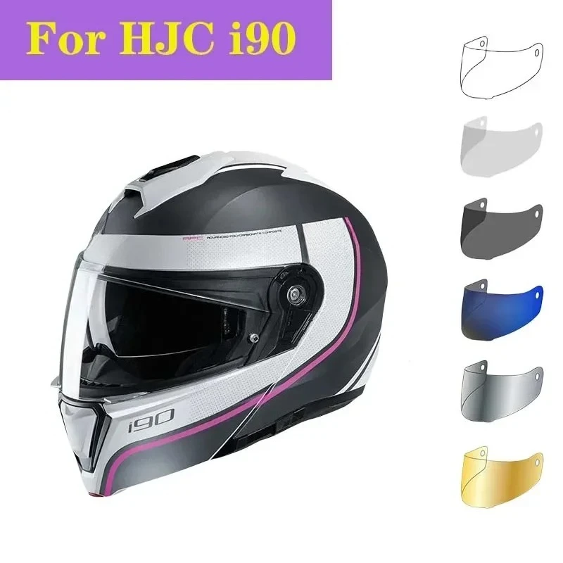 

Visor for HJC HJ33 I90/I91 Motorcycle Helmet Lens Replacement Shields Casco Moto Faceshield Accessories capacete for HJC Anti-UV