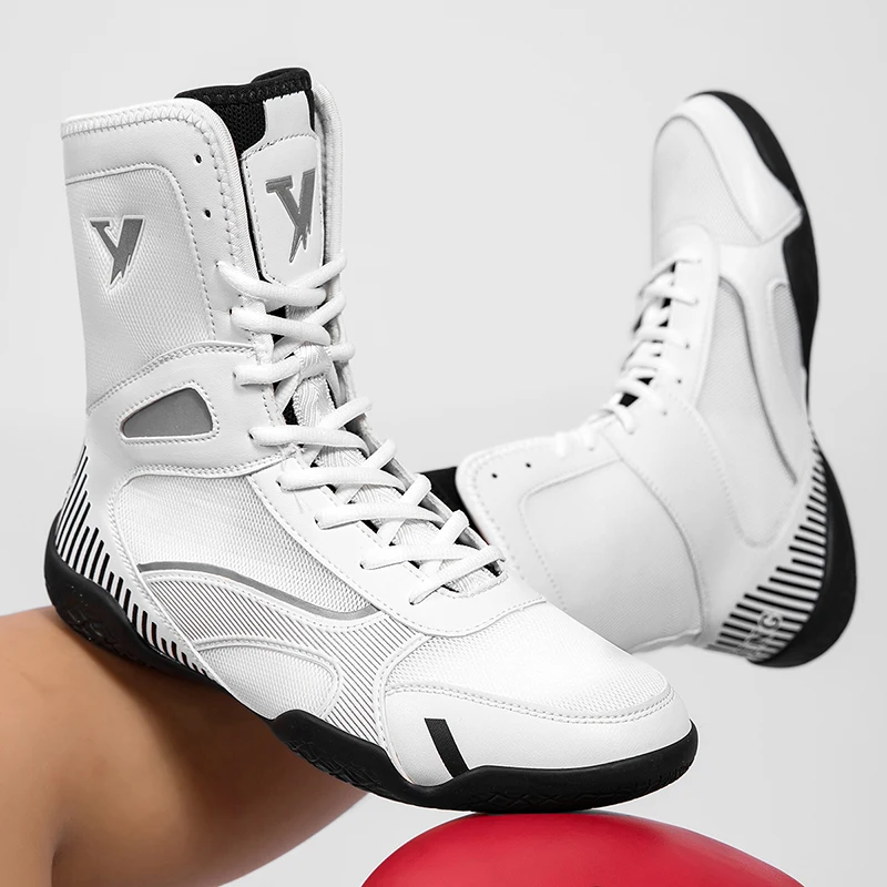 New summer hot sale professional strength fitness wrestling shoes boxing shoes sports shoes outdoor breathable wrestling boots