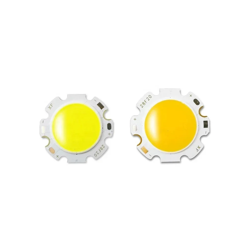 1PCS COB 5W Led Cob Chip 240-1200lm Side 11-20-28MM Chip on Board Spot Lights Bulb Spotlight Downlight LED COB LIGHTING