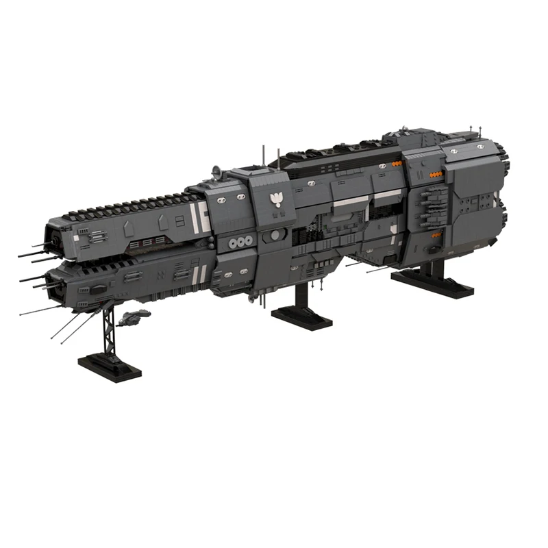 Squisito nuovo prodotto MOC Building Blocks Modello militare Spazio Crociera strategica Tecnologia Giocattolo modulare per bambini Assemblaggio fai-da-te