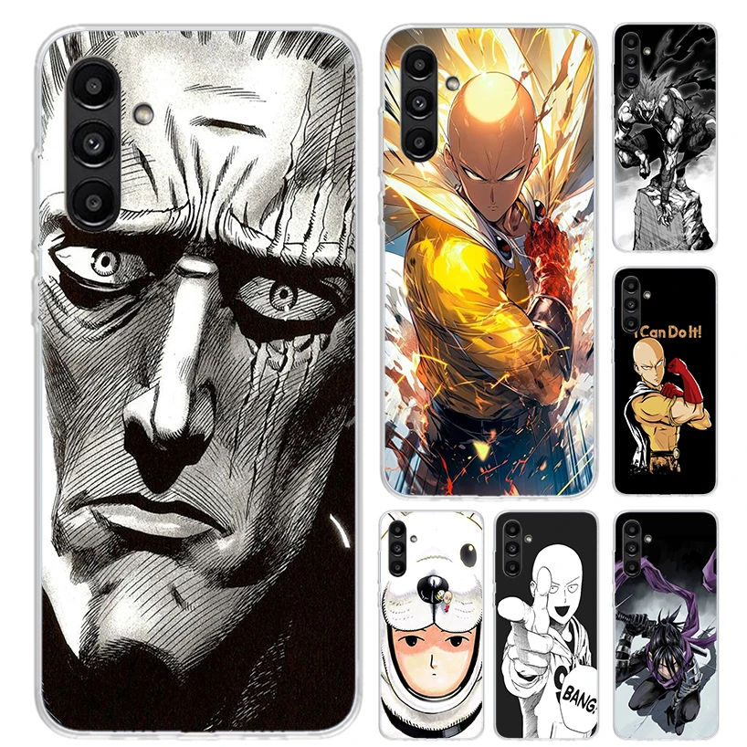 Anime 1 Punch Man Phone Case for Samsung Galaxy A17 A16 A37 A26 A36 A57 A56 A15 A25 A35 A55 A14 A24 A34 A54 A13 A23 A33 A53 Gala