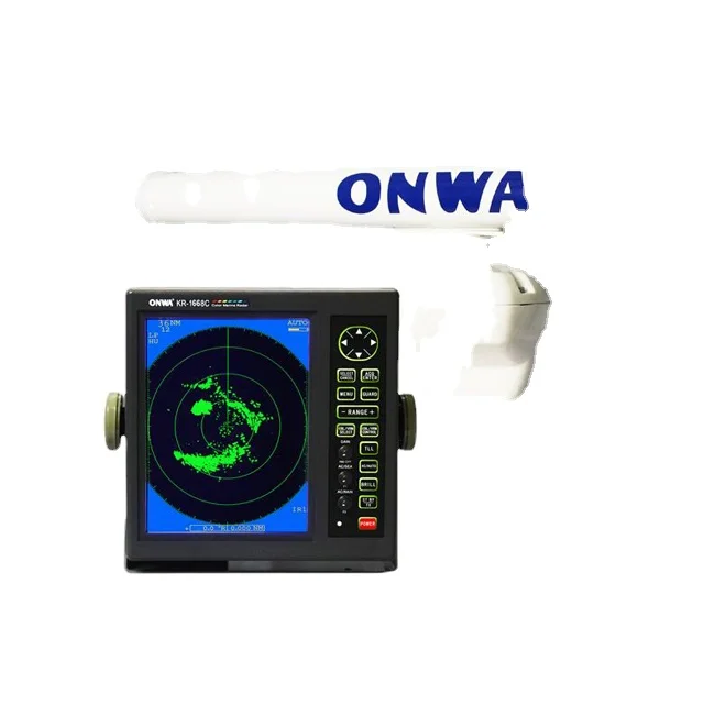 Onwa Marine Electronics Boat Radar Detection Device With AIS Display KR-1338C/KR-1668C, KR-1008/KR-1068