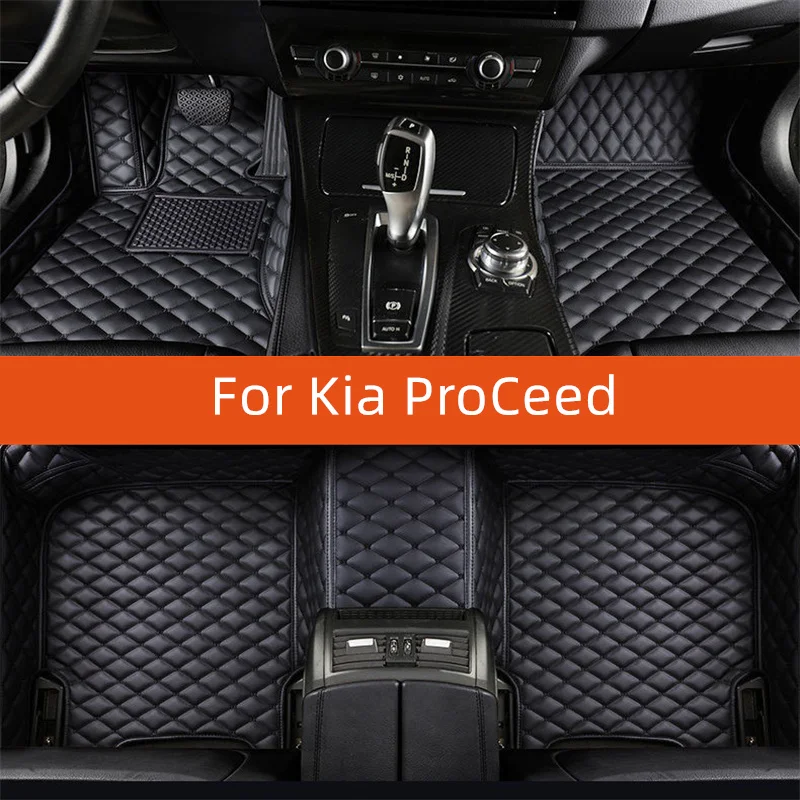 

Custom Leather Car Floor Mat For Kia ProCeed 2020 2021 2022 2023 2024 2025 2026 2027 Car Mat Interior Accessories