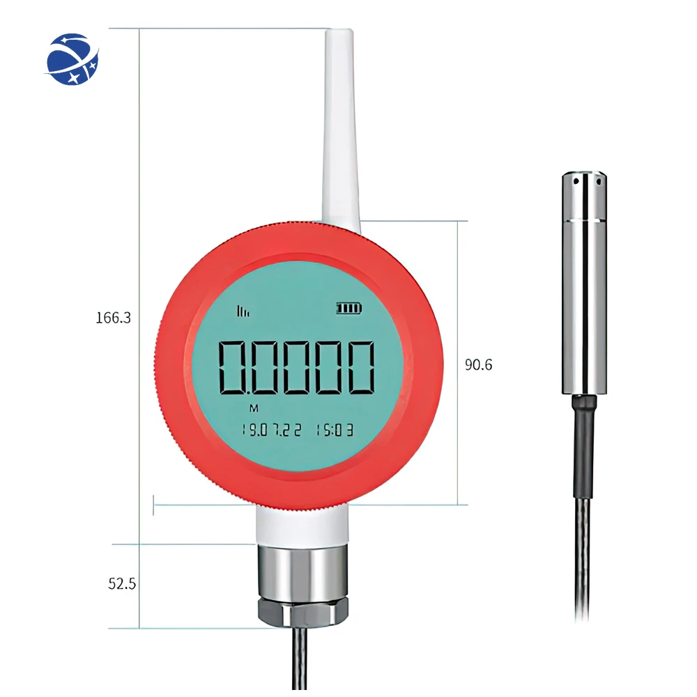 YUNYI YUNYI NB-IOT LORA 4G Wireless Oil Tank Fuel Water Level Transmitter Manhole Well Road Overflow Monitoring Level Sensor