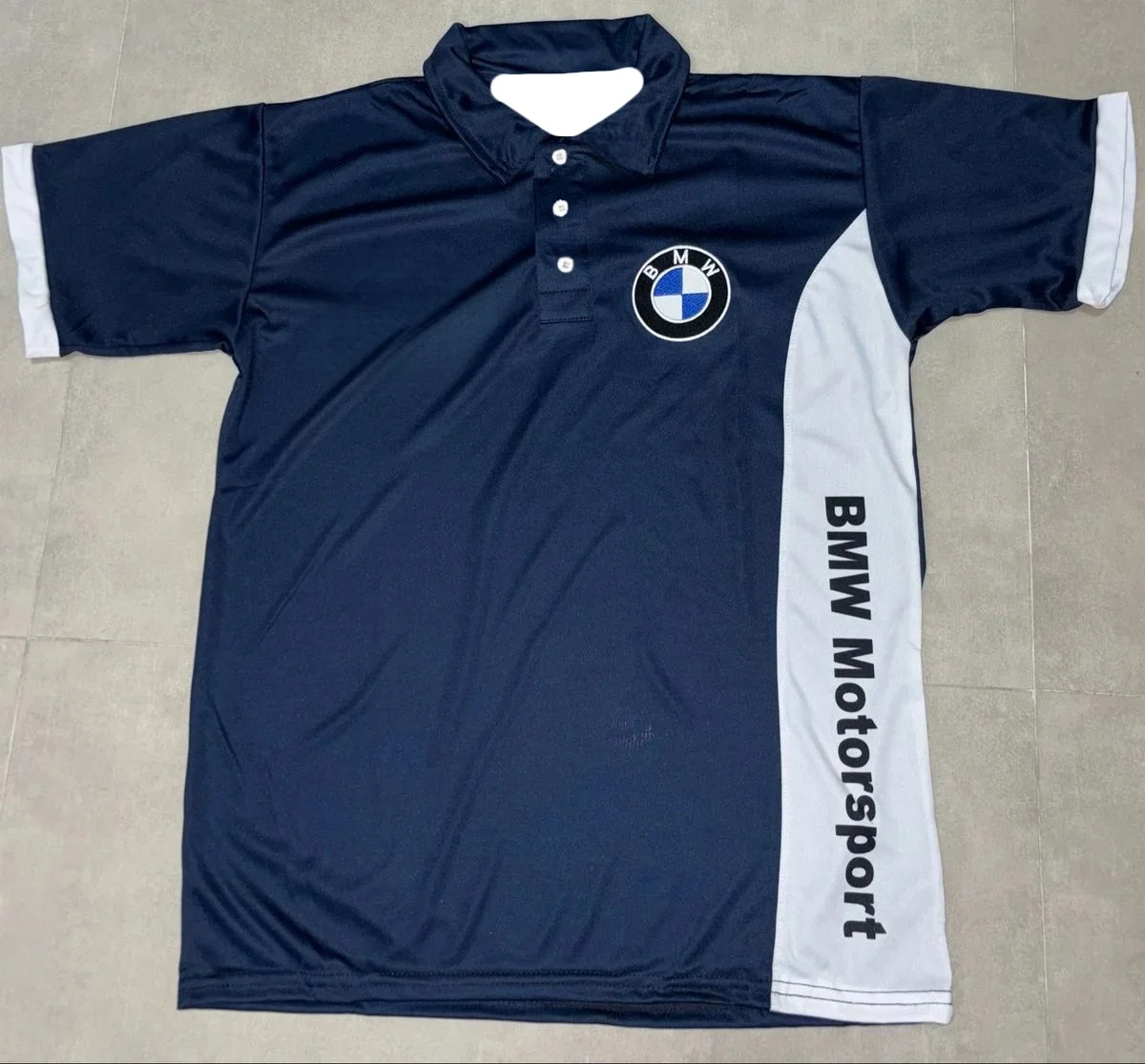 

25-26 BMW Racing Team Motorcycle T-shirt BMW GP Black Men Women Polo Shirt Summer Quick Drying Breathable Jersey Four Season