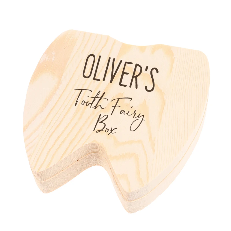 Personalised Tooth Fairy Box Tooth Fairy Pillow Tooth Box Lost Tooth Holder Keepsake Box Wooden Box First Tooth Box M