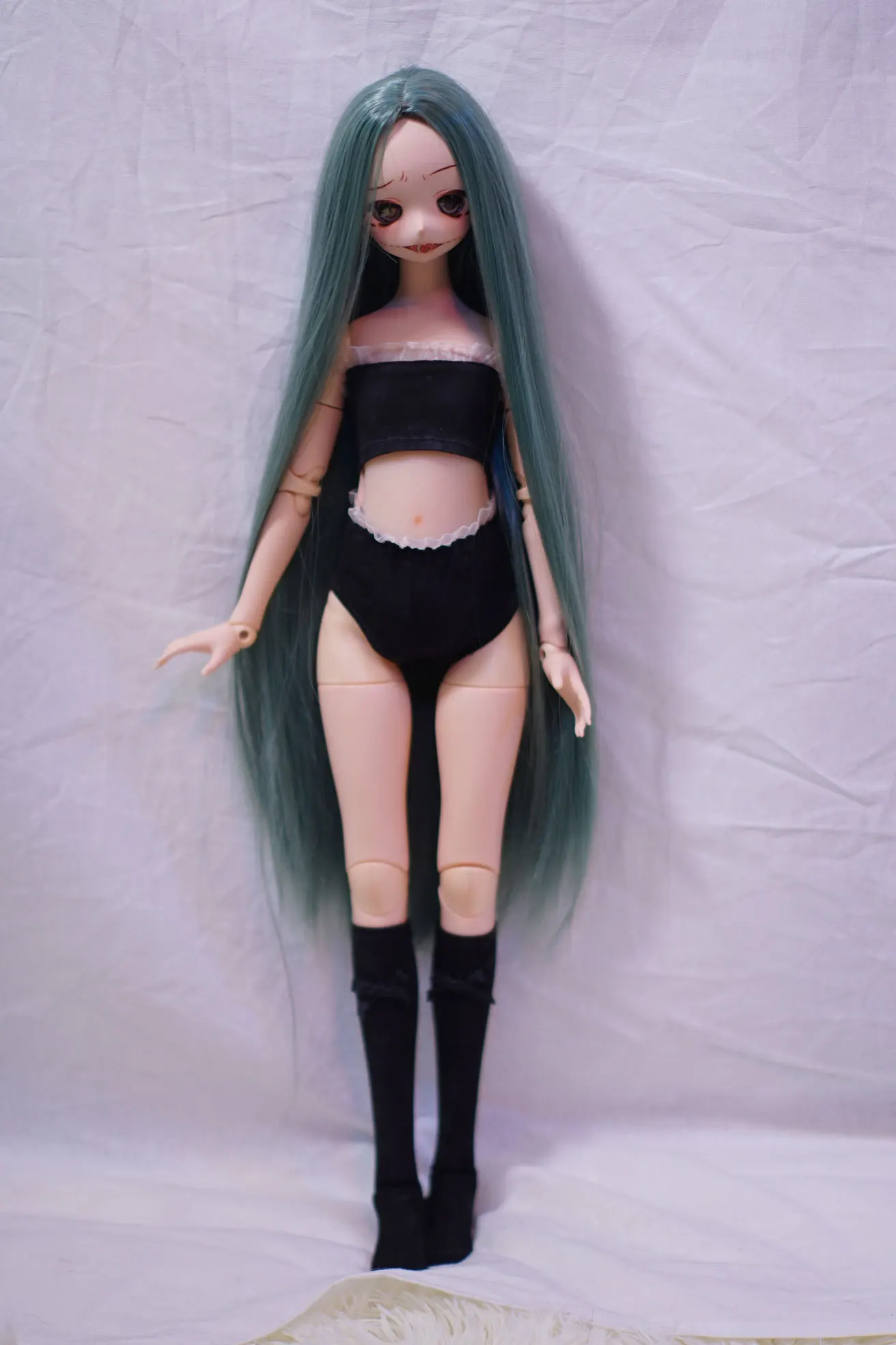 

60 см пластиковая кукла BJD из ПВХ со сменными мягкими силиконовыми шарнирами