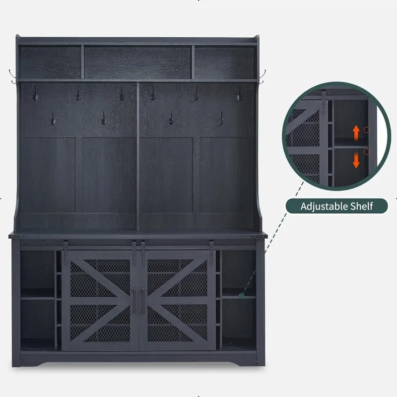 

Multifunctional floor-to-ceiling clothing and shoes cabinet, modern simple and large-capacity shelf