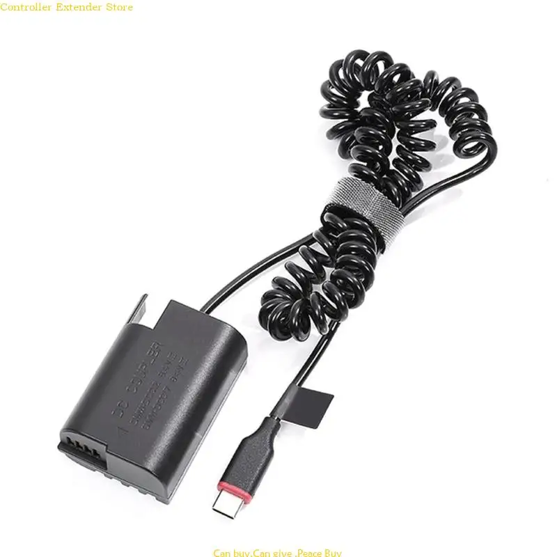

Type-C to DMW-BLK22/DMW-DCC17 Battery Power Adapter Cable Wire for DMC-GH3 GH4 GH5 GH5S GH6-G9 Camera